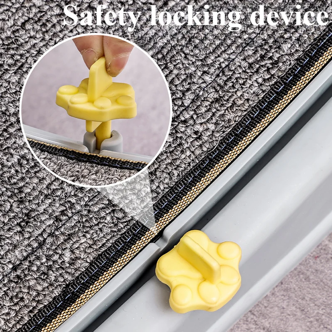 Rueda de Ejercicio para Gatos  Cinta de Correr Segura y Compacta con Mecanismo de Bloqueo 6