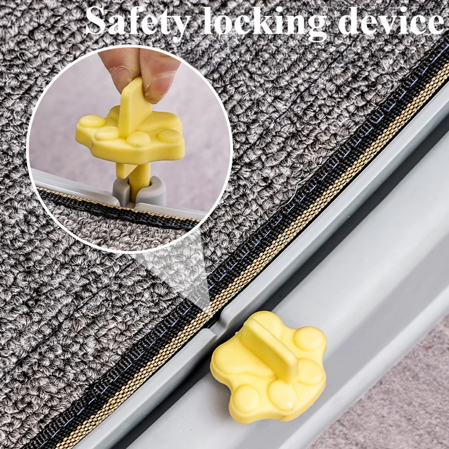 Rueda de Ejercicio para Gatos  Cinta de Correr Segura y Compacta con Mecanismo de Bloqueo 6