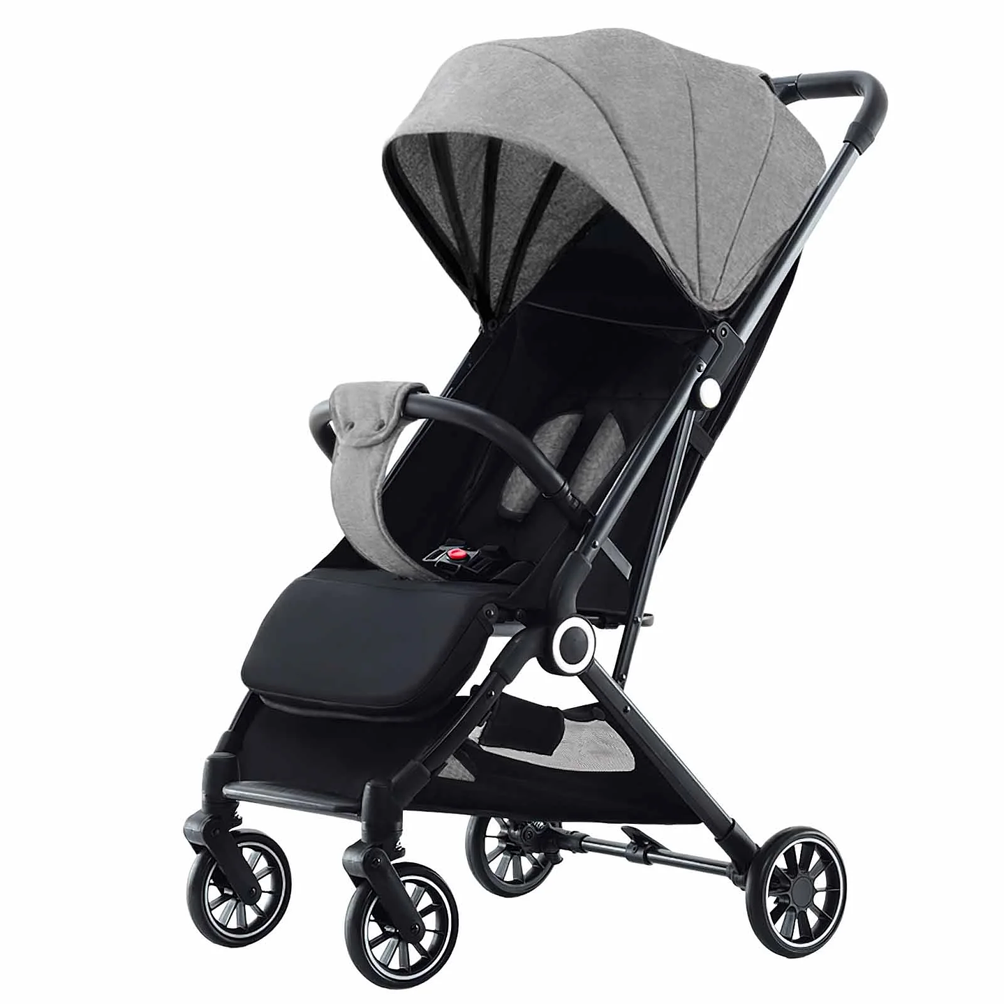 Carrito de Bebé Seeiswork  Ultraligero Plegable con Vista Bidireccional 7