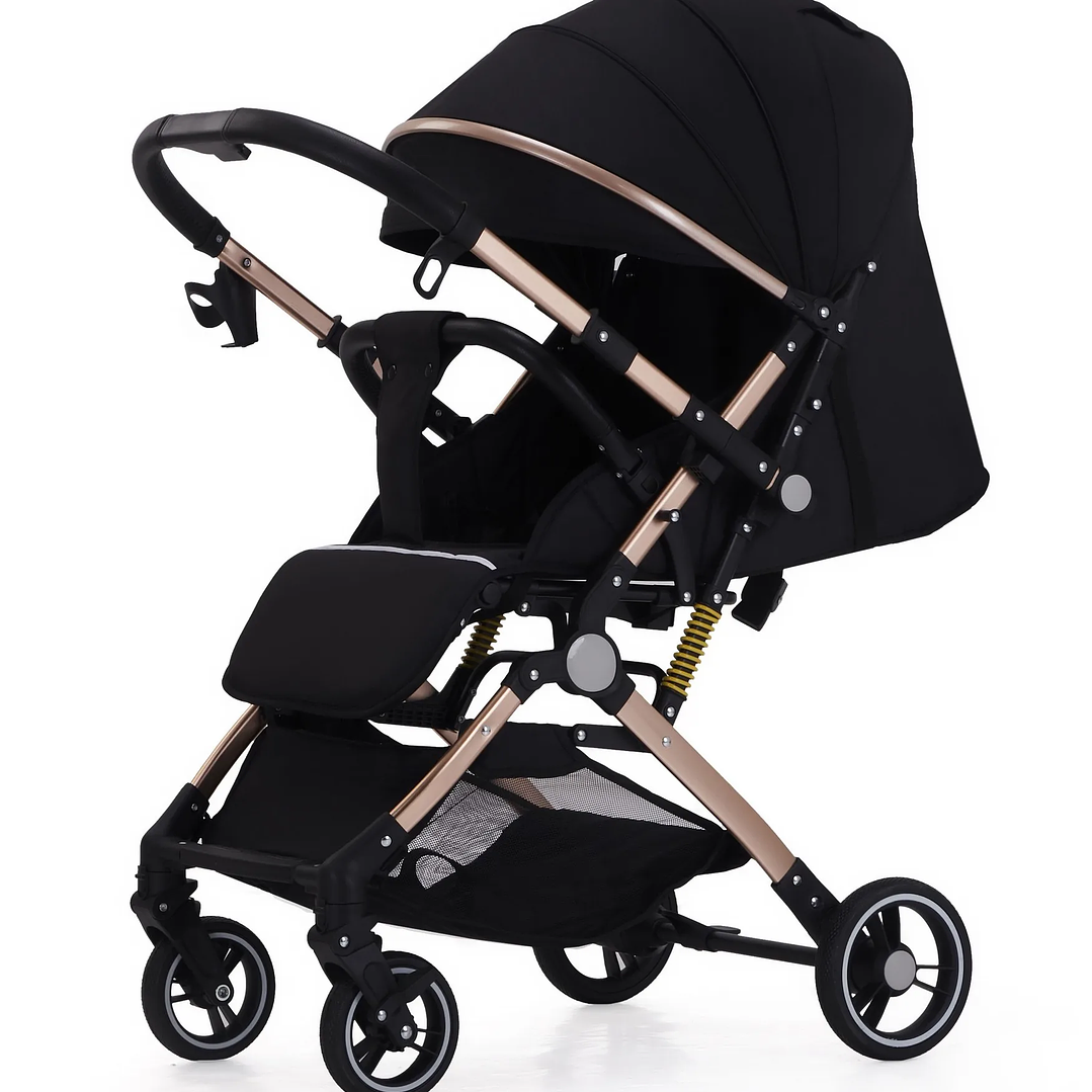 Carrito de Bebé Seeiswork  Ultraligero Plegable con Vista Bidireccional 26