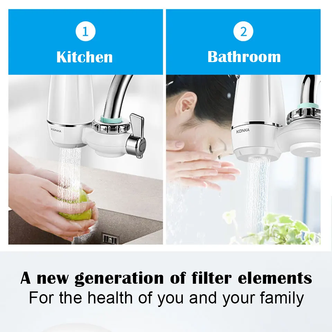 Purificador de Agua Chcyus para Cocina  Filtro Grifo 9 Etapas Compacto 14