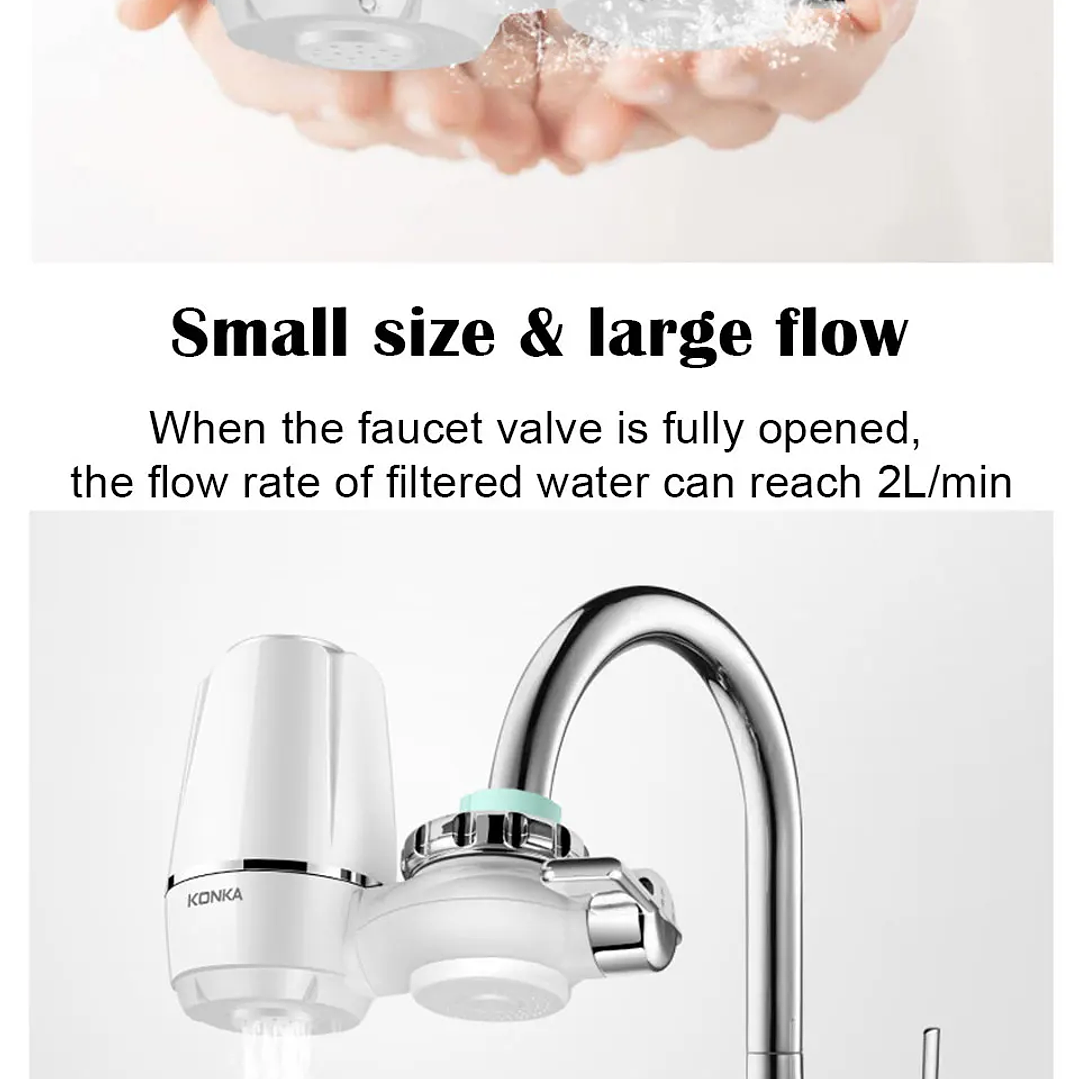 Purificador de Agua Chcyus para Cocina  Filtro Grifo 9 Etapas Compacto 17