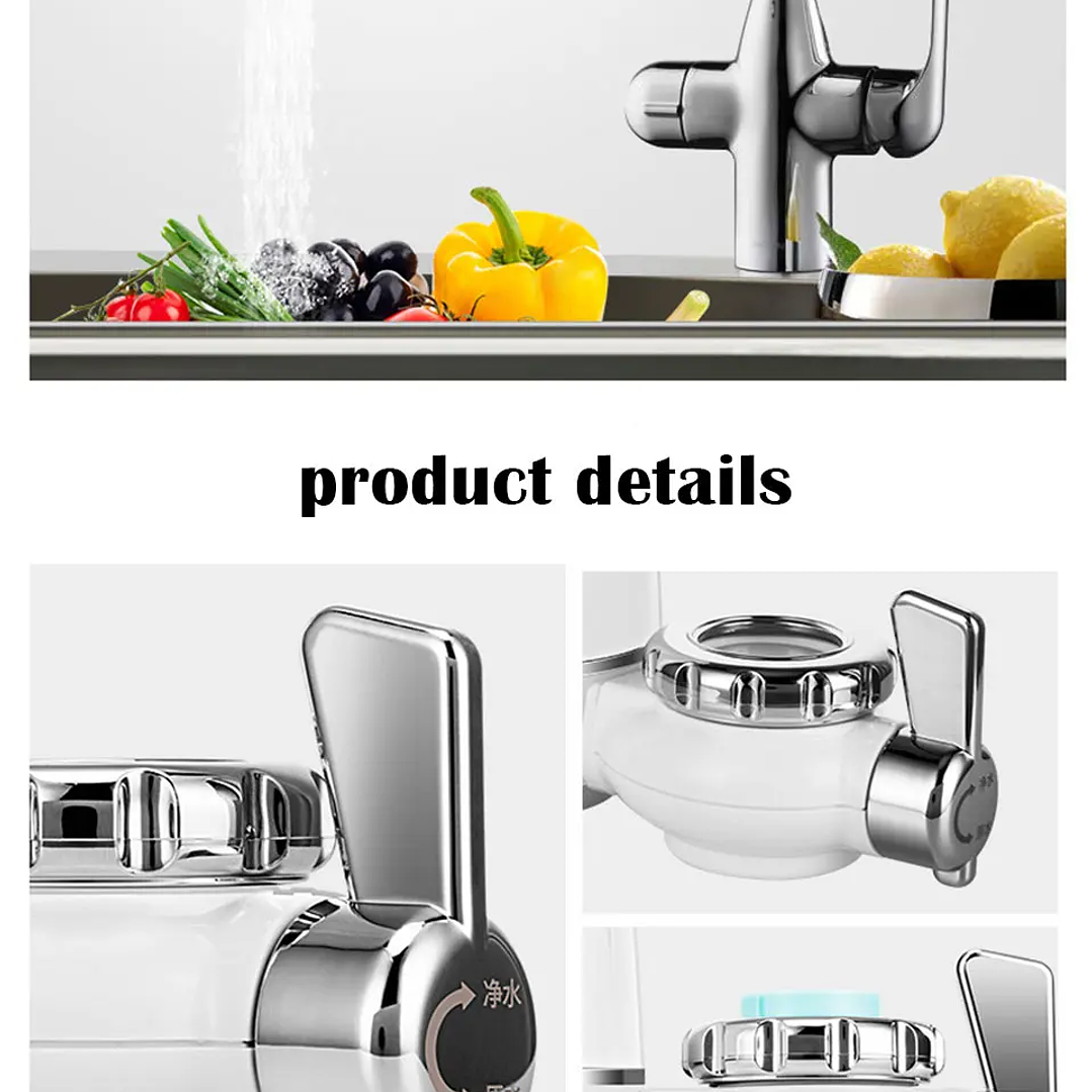 Purificador de Agua Chcyus para Cocina  Filtro Grifo 9 Etapas Compacto 18