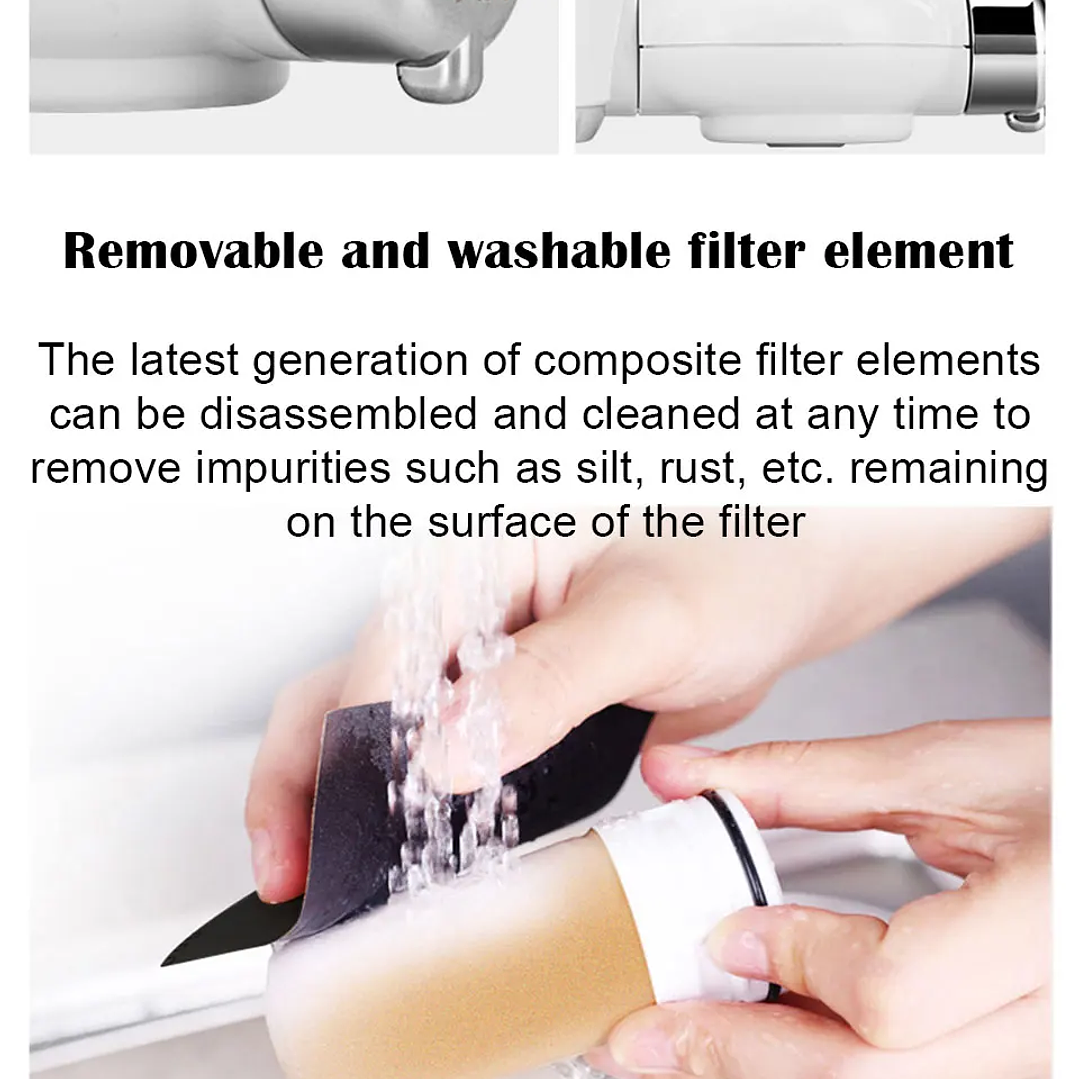 Purificador de Agua Chcyus para Cocina  Filtro Grifo 9 Etapas Compacto 19