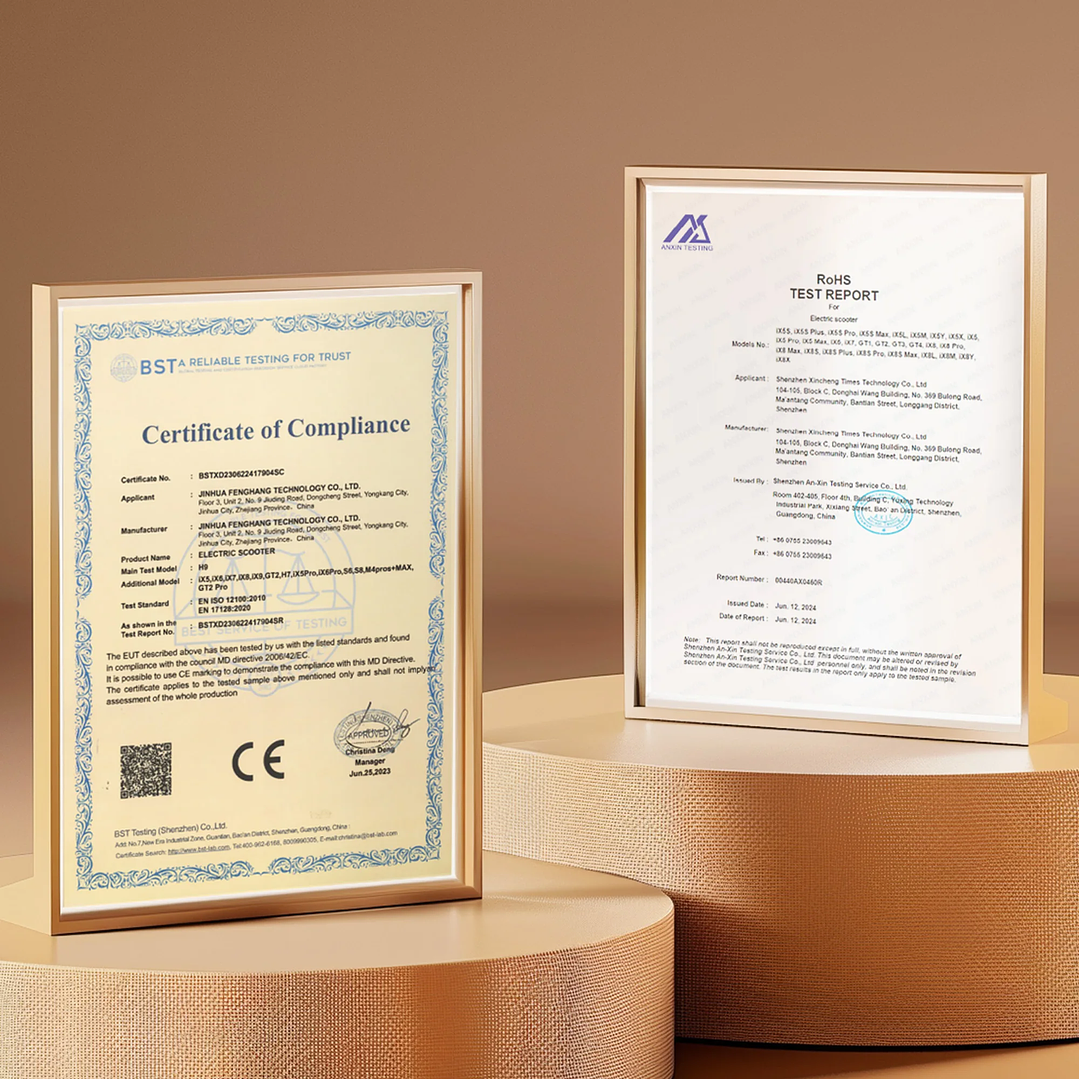 IScooter iX8 Scooter Eléctrico Plegable  12” Off-Road, 60 km/h, 2400W 17