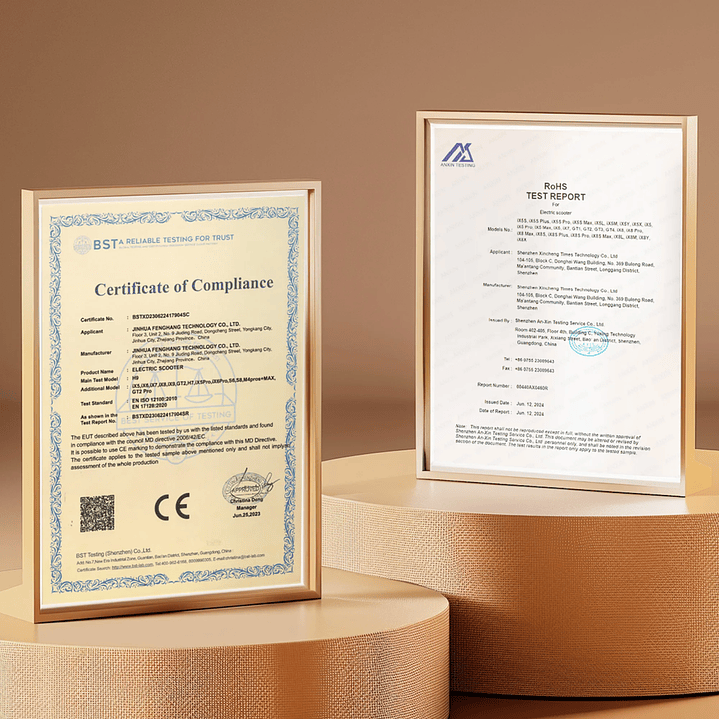 IScooter iX8 Scooter Eléctrico Plegable  12” Off-Road, 60 km/h, 2400W 17