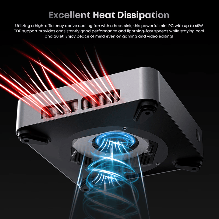 CHUWI AuBox Mini PC - Intel i9-13900HK 32GB RAM 1TB SSD WiFi 6 4