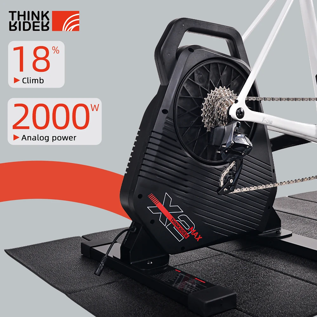 ThinkRider X2Max Rodillo Inteligente - Entrenador Ciclismo Indoor Precisión ±2% 5