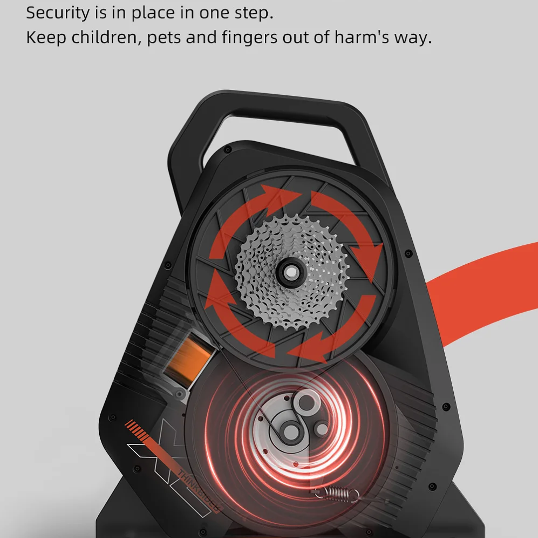 ThinkRider X2Max Rodillo Inteligente - Entrenador Ciclismo Indoor Precisión ±2% 9