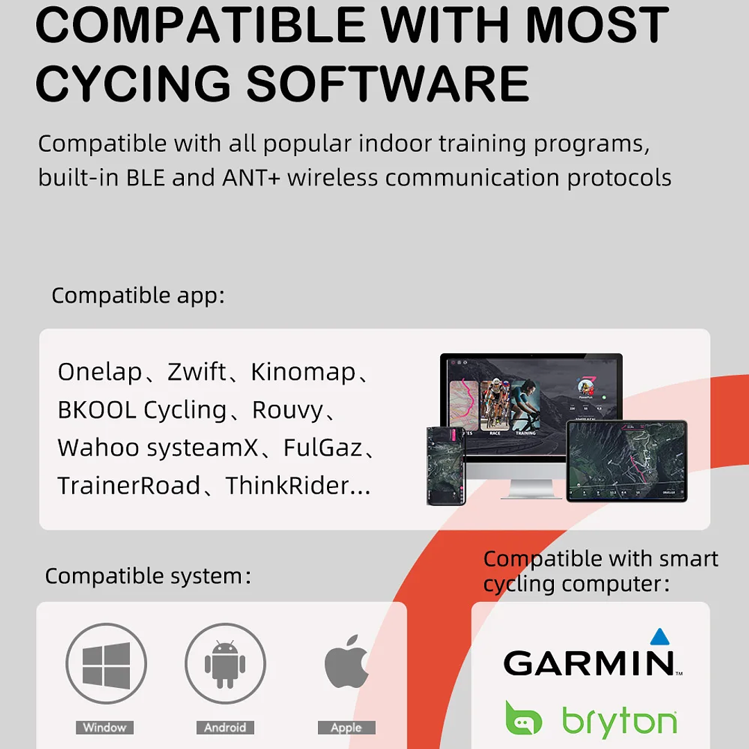 ThinkRider X2Max Rodillo Inteligente - Entrenador Ciclismo Indoor Precisión ±2% 15