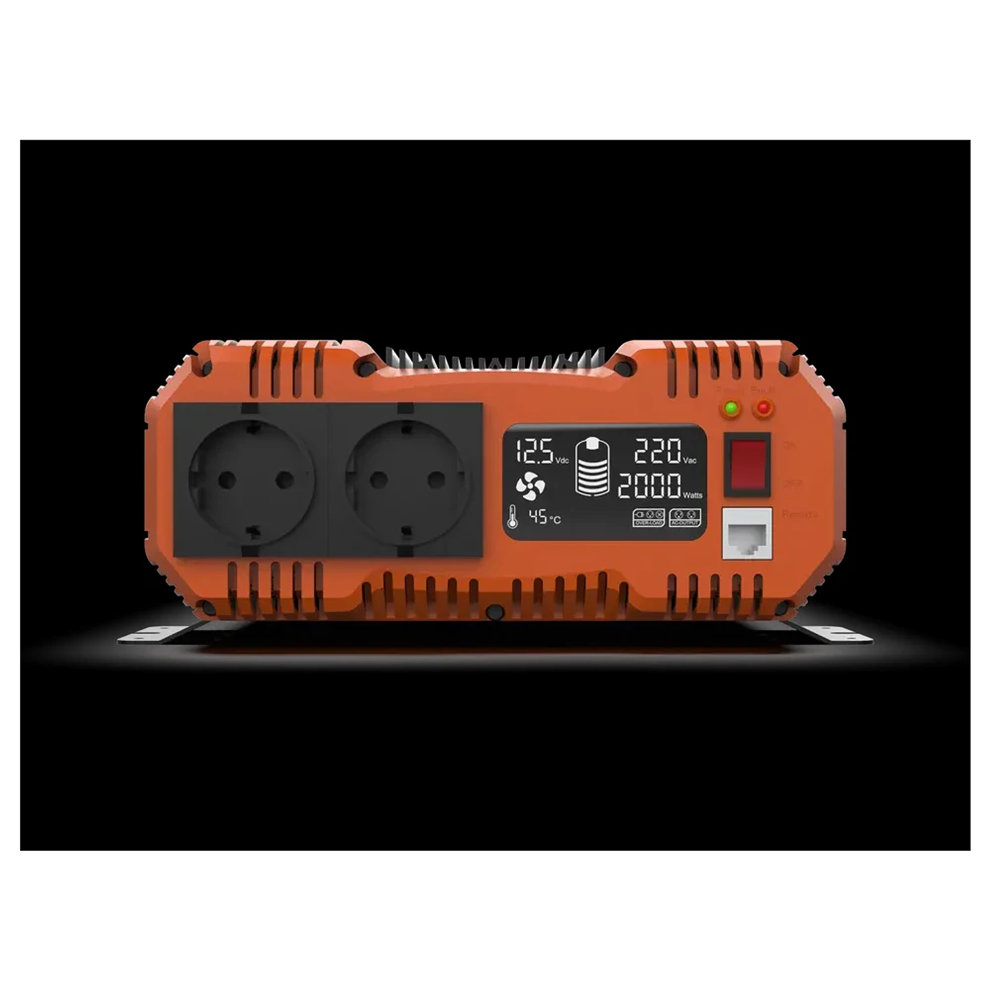 Convertidor Inversor 5000W Onda Pura - 2500W Continuo para Hogar, Coche y RV 3