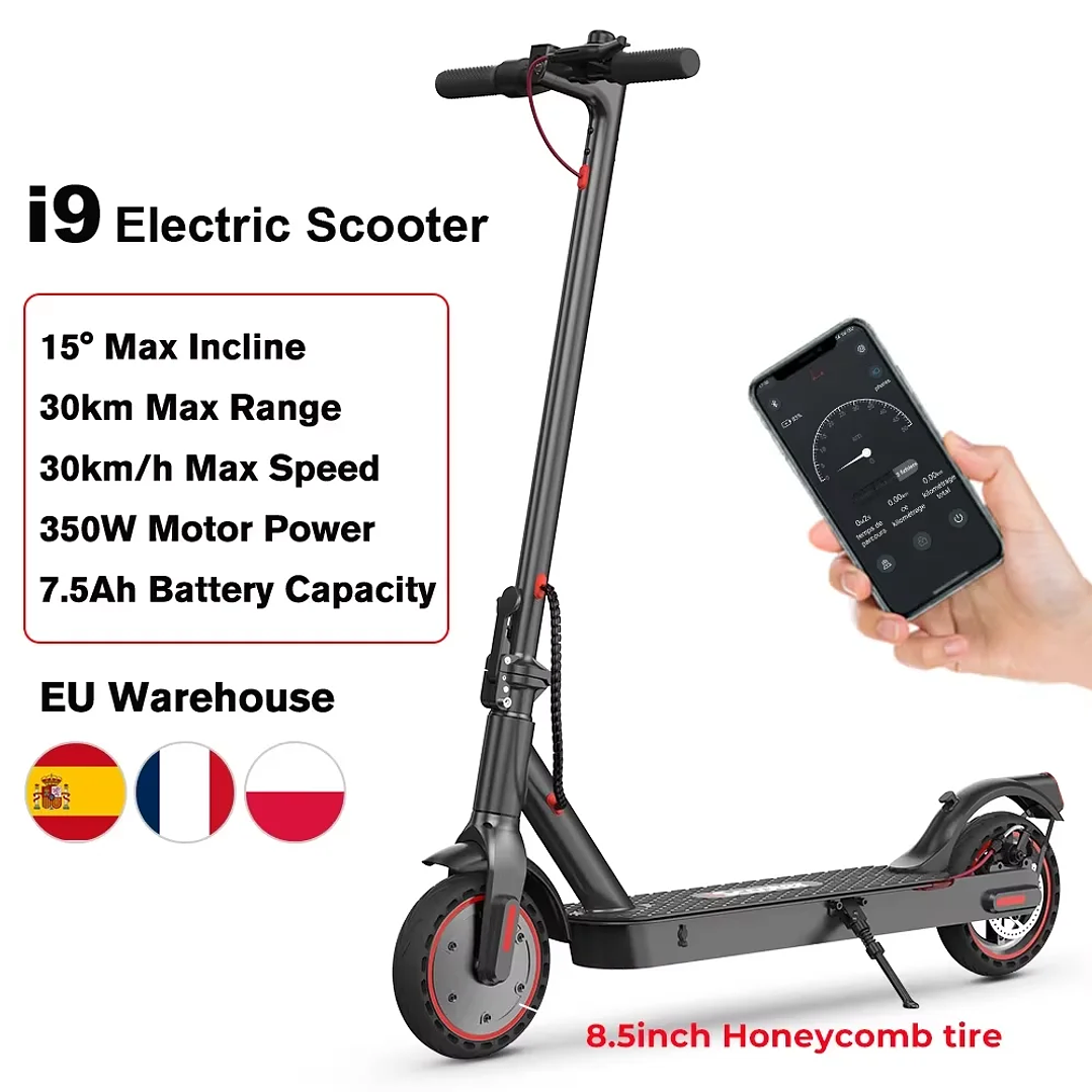 IScooter i9 Patinete Eléctrico  Plegable con ECO Display y Frenos de Disco 9