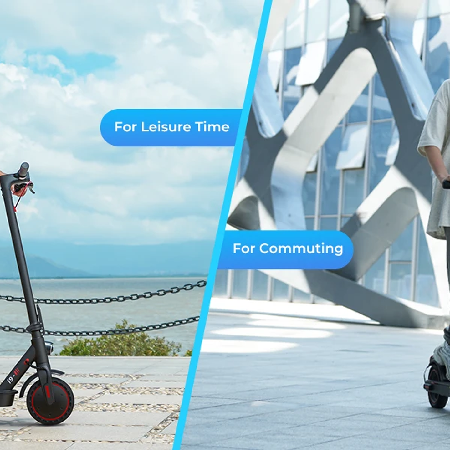 IScooter i9 Patinete Eléctrico  Plegable con ECO Display y Frenos de Disco 19