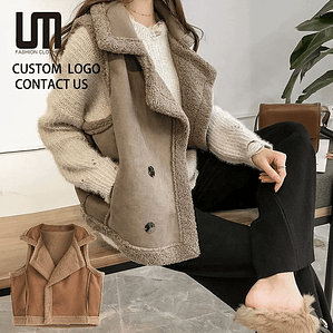 Chaleco Coreano Mujer LM - Invierno sin Mangas en Lana Sintética