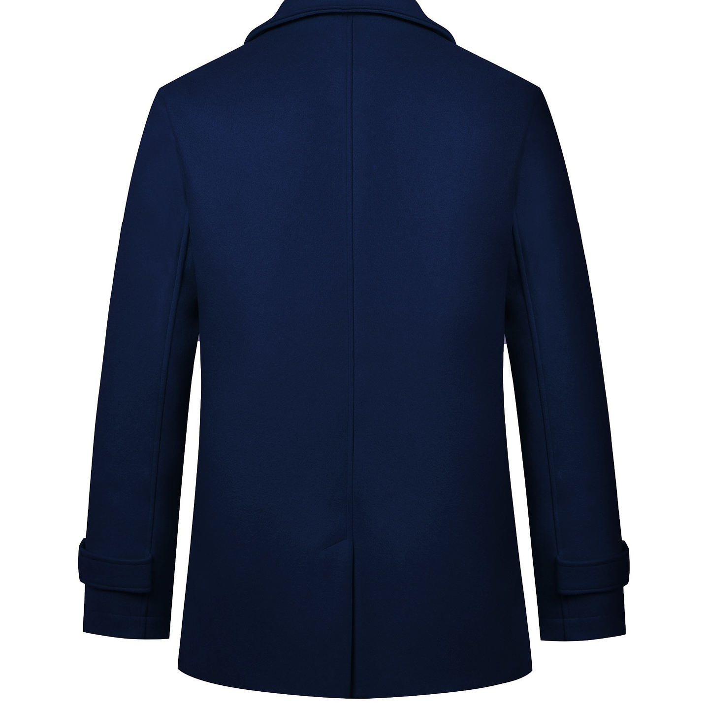 Trench Coat Hombre Invierno - Abrigo Largo Elegante Doble Botonadura 3