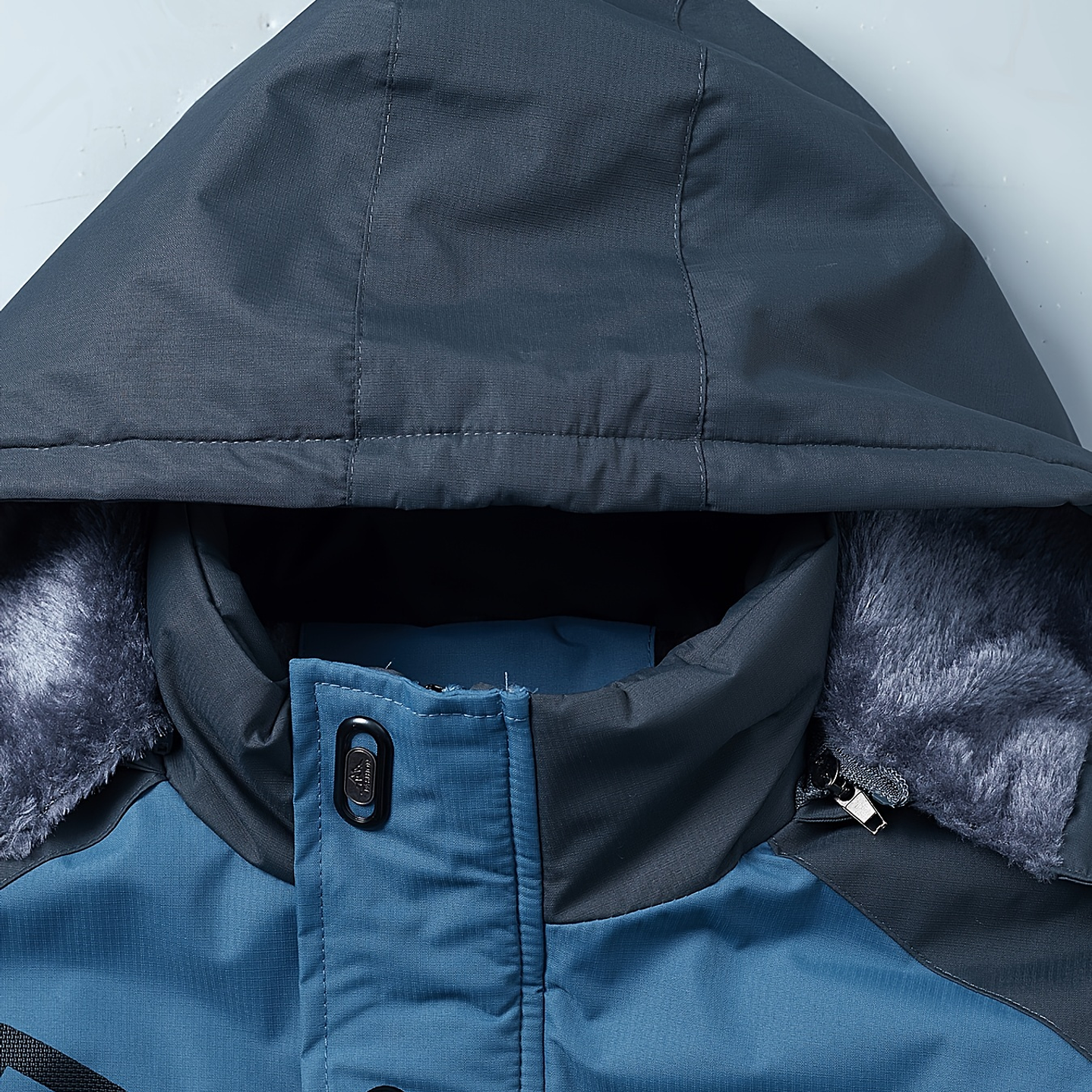 Abrigo Hombre Casual con Capucha - Chaqueta Sherpa Impermeable Invierno 21