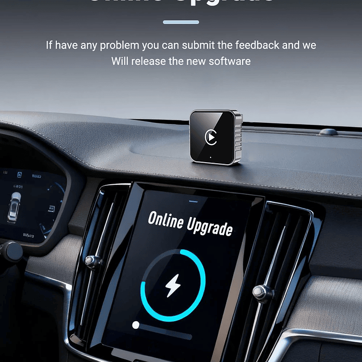 XUDA Adaptador CarPlay Android Auto - USB Mini Plug & Play Inalámbrico 15