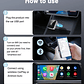 XUDA Adaptador CarPlay Android Auto - USB Mini Plug & Play Inalámbrico - Miniatura 20