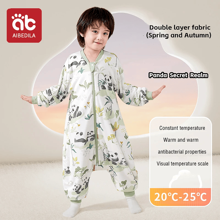 AIBEDILA Saco de Dormir Bebé - Manta de Crecimiento Cálida Invierno 14