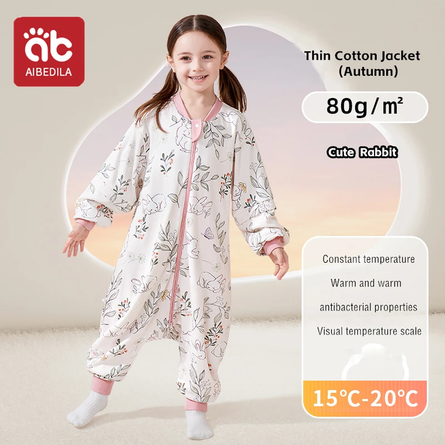 AIBEDILA Saco de Dormir Bebé - Manta de Crecimiento Cálida Invierno 31