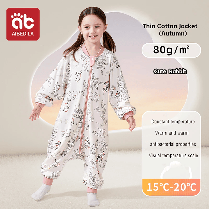 AIBEDILA Saco de Dormir Bebé - Manta de Crecimiento Cálida Invierno 31