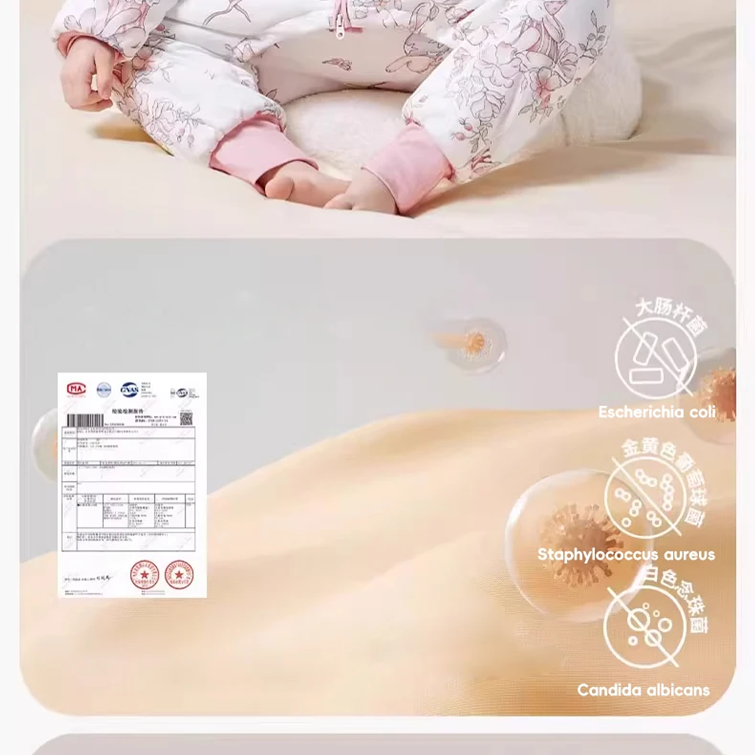 AIBEDILA Saco de Dormir Bebé - Manta de Crecimiento Cálida Invierno 45