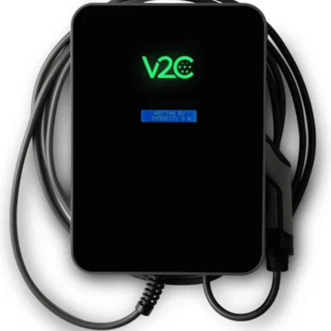 V2C Trydan 7,4kW  Punto de Recarga Monofásico con Cable Tipo 2 y Protecciones 1