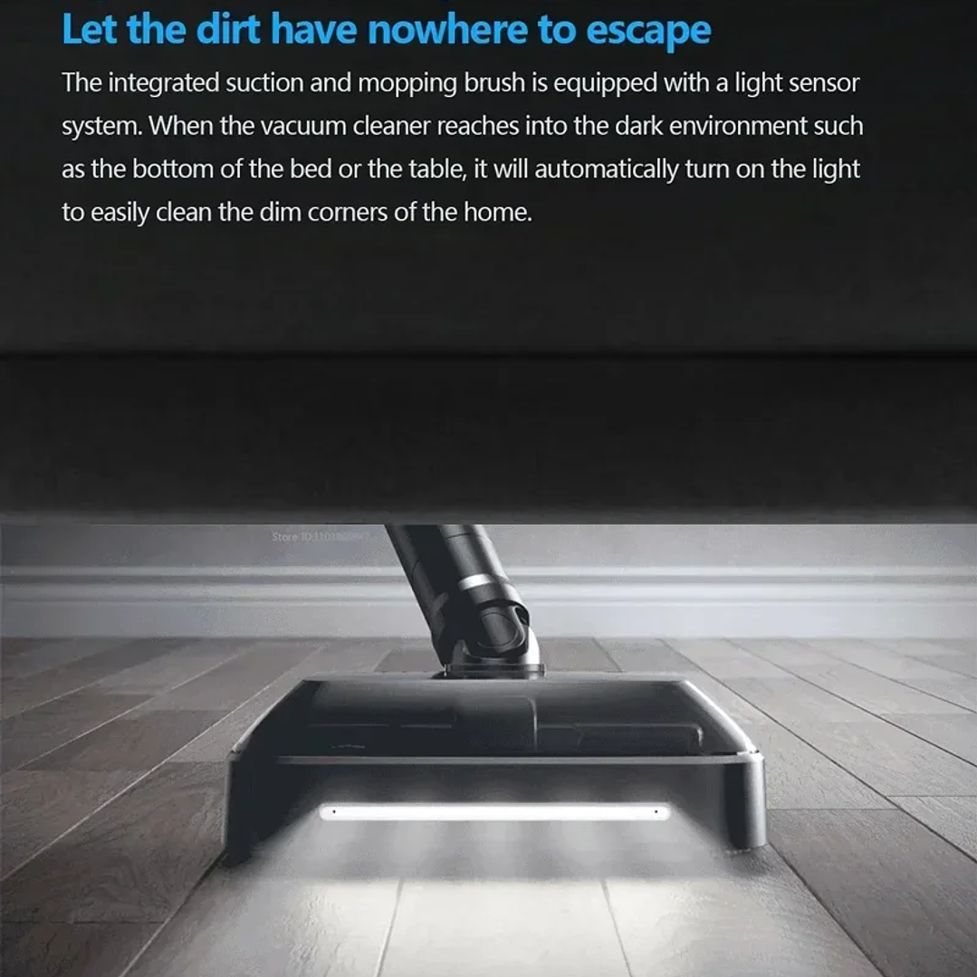 Aspiradora SHUNZAO Z15 Pro - Seco y Húmedo Inalámbrica 30000Pa 17