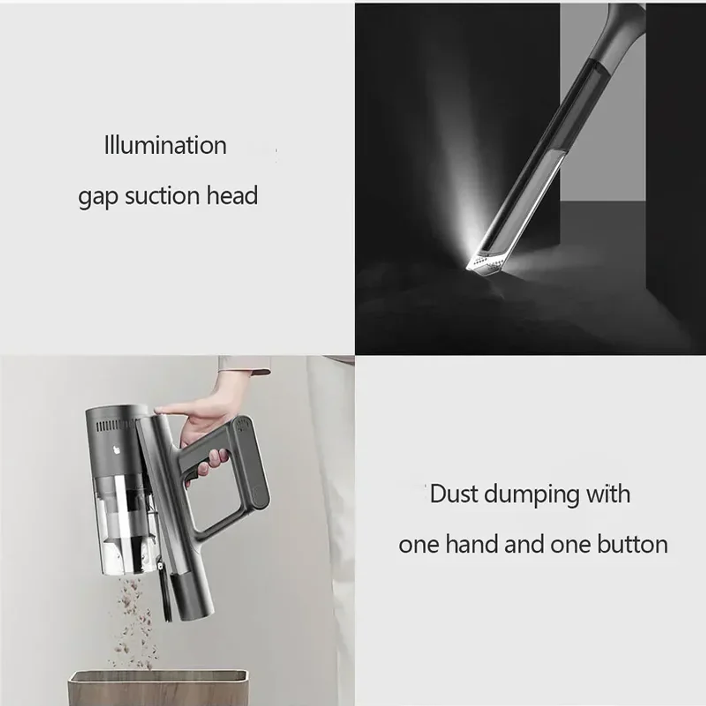 Aspiradora SHUNZAO Z15 Pro - Seco y Húmedo Inalámbrica 30000Pa 25