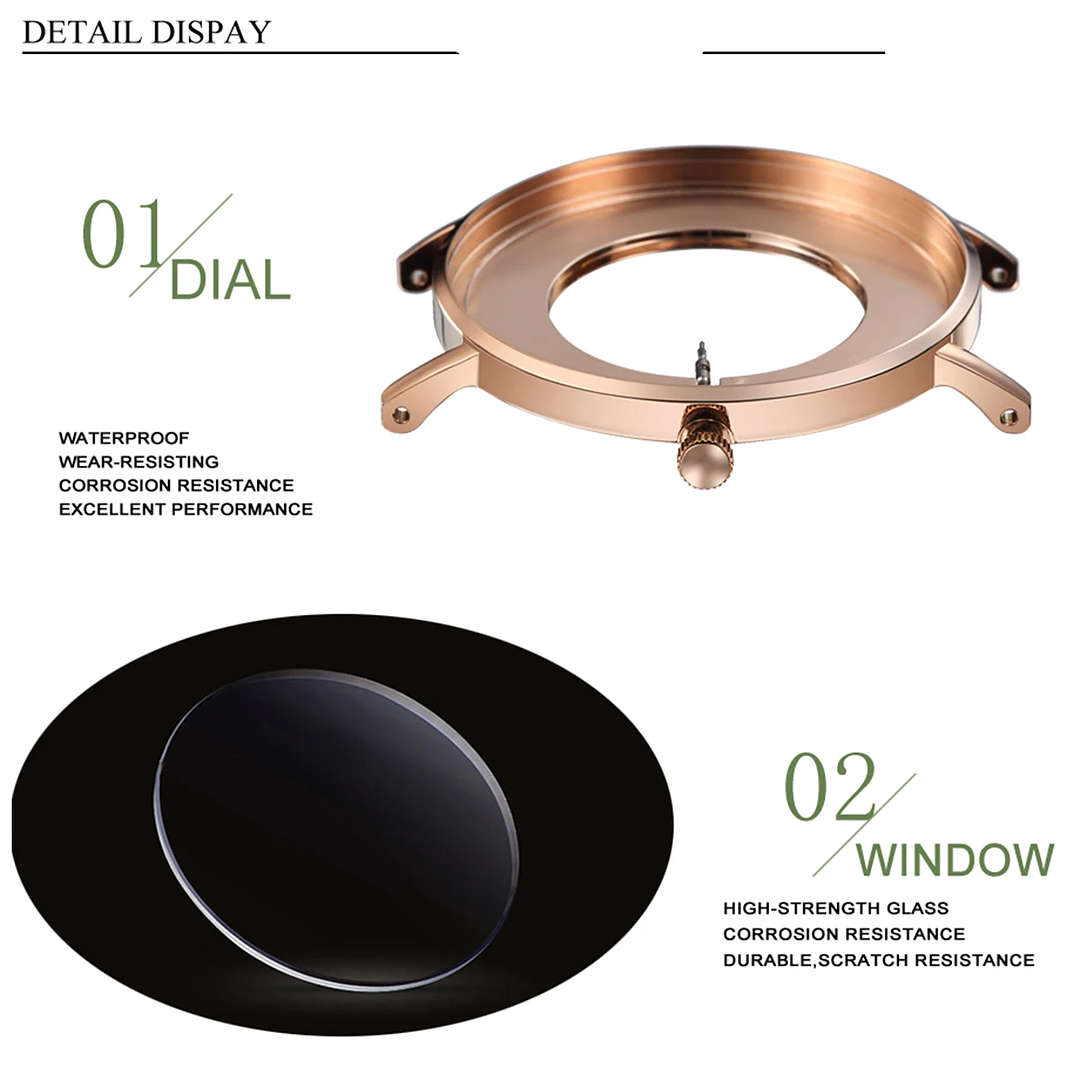 Hannah Martin Reloj Mujer 36 mm - Acero Inoxidable y 19 Colores Disponibles 4