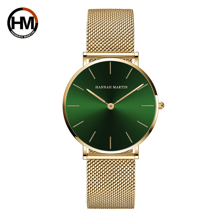 Hannah Martin Reloj Mujer 36 mm - Acero Inoxidable y 19 Colores Disponibles 9
