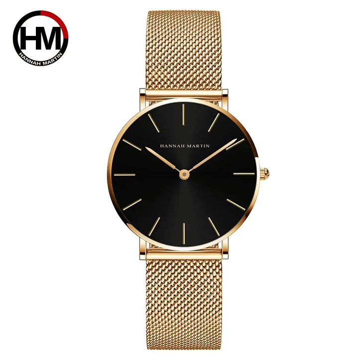 Hannah Martin Reloj Mujer 36 mm - Acero Inoxidable y 19 Colores Disponibles 10