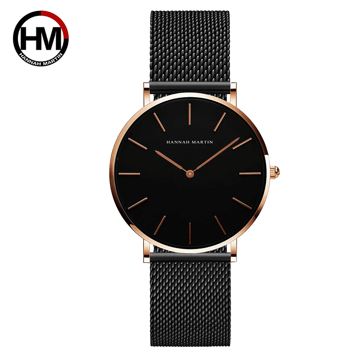 Hannah Martin Reloj Mujer 36 mm - Acero Inoxidable y 19 Colores Disponibles 18