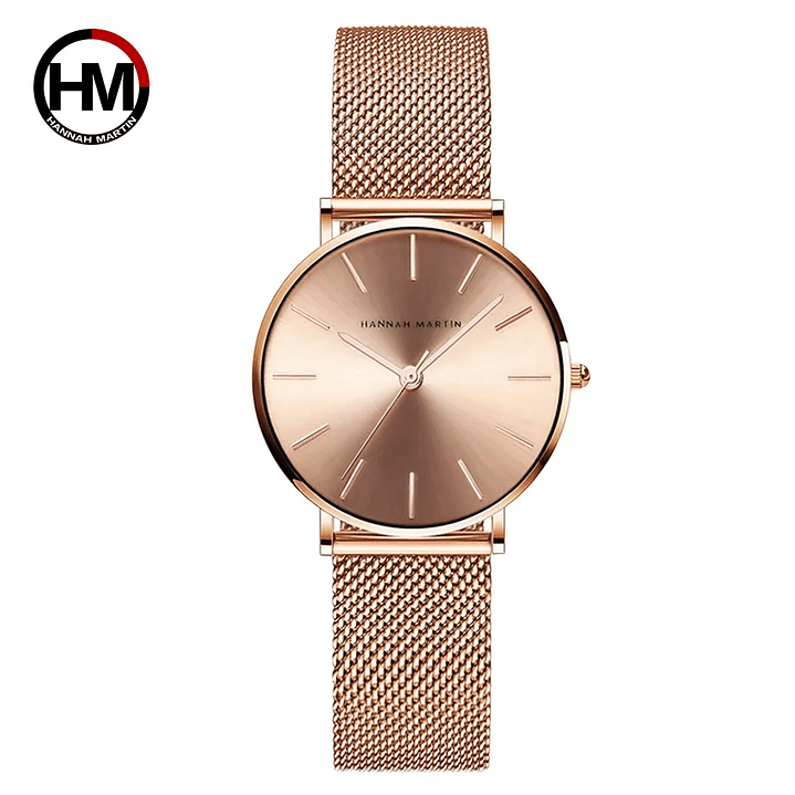 Hannah Martin Reloj Mujer 36 mm - Acero Inoxidable y 19 Colores Disponibles 25