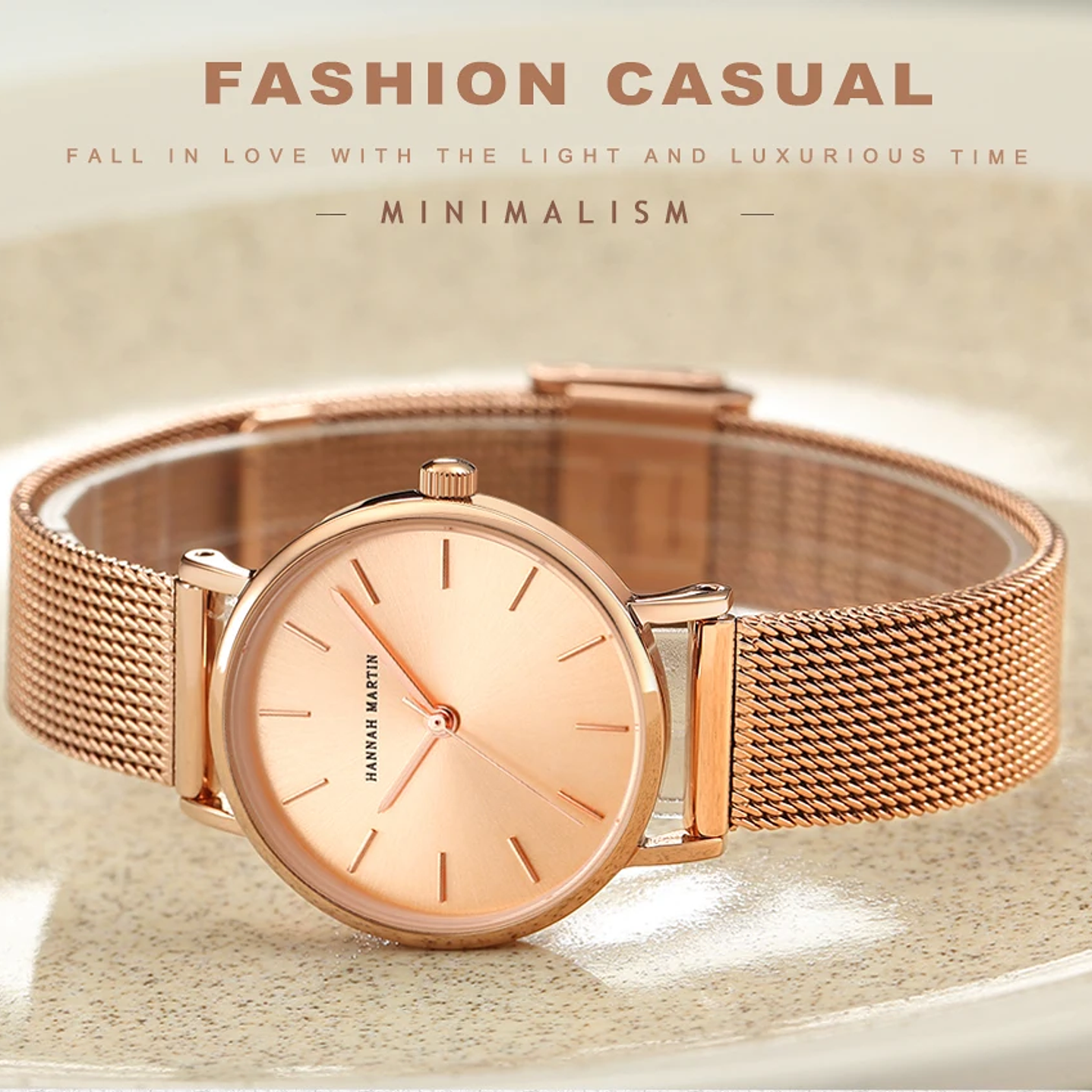 Hannah Martin Reloj Mujer 36 mm - Acero Inoxidable y 19 Colores Disponibles 27