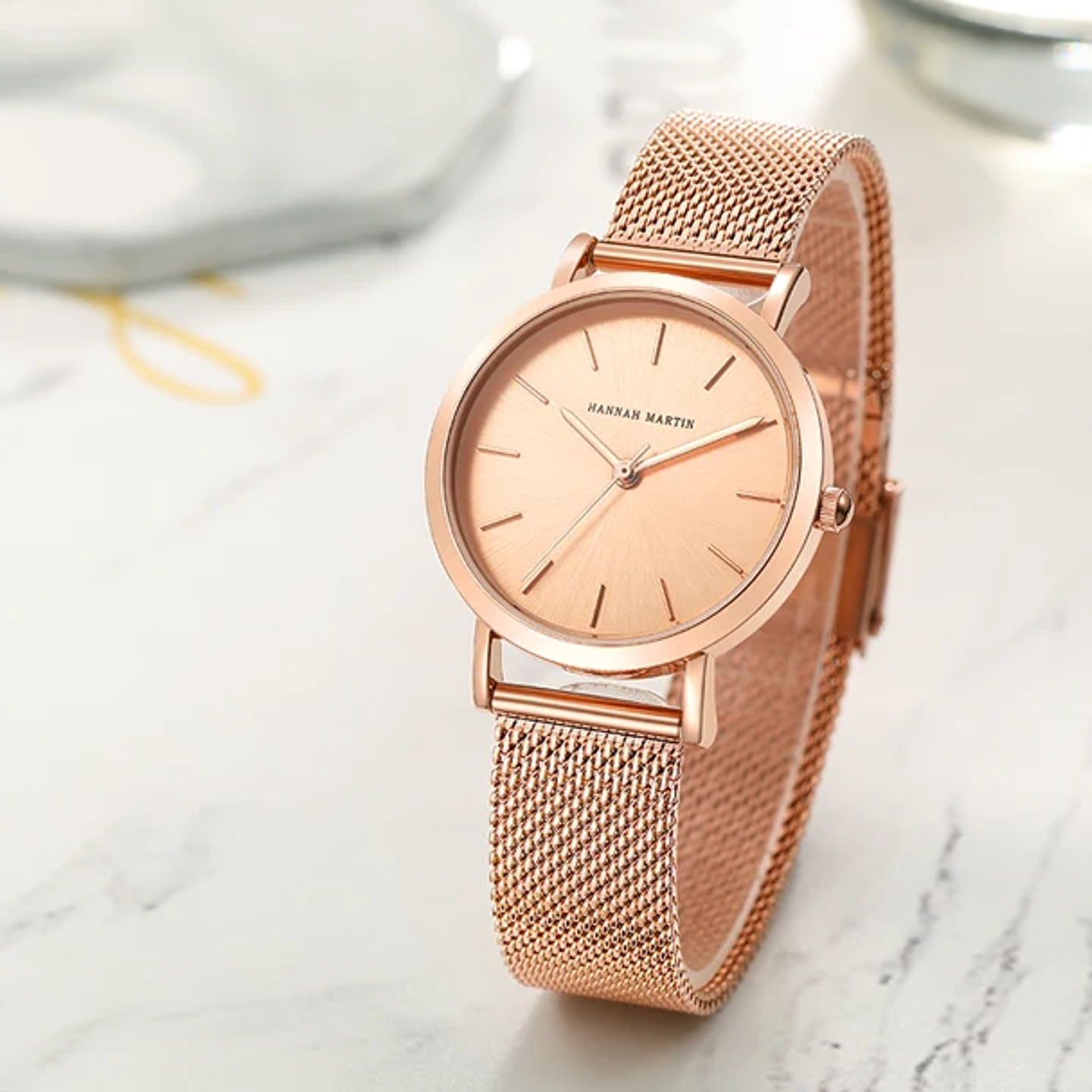 Hannah Martin Reloj Mujer 36 mm - Acero Inoxidable y 19 Colores Disponibles 35