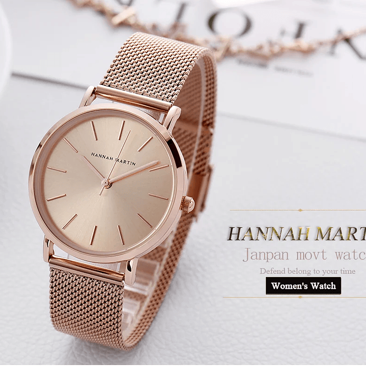 Hannah Martin Reloj Mujer 36 mm - Acero Inoxidable y 19 Colores Disponibles 48