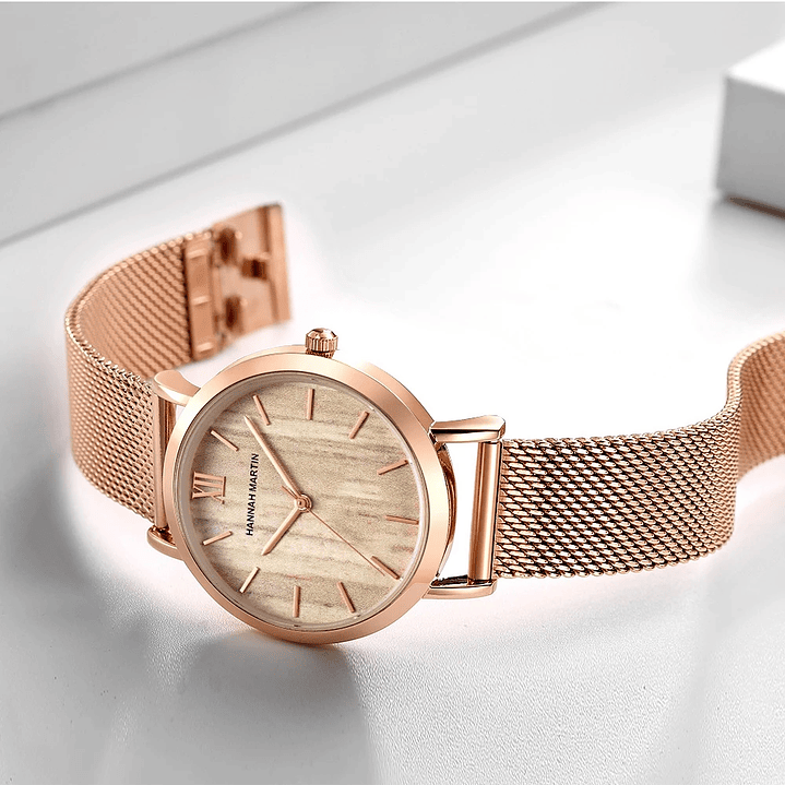 Hannah Martin Reloj Mujer 36 mm - Acero Inoxidable y 19 Colores Disponibles 51