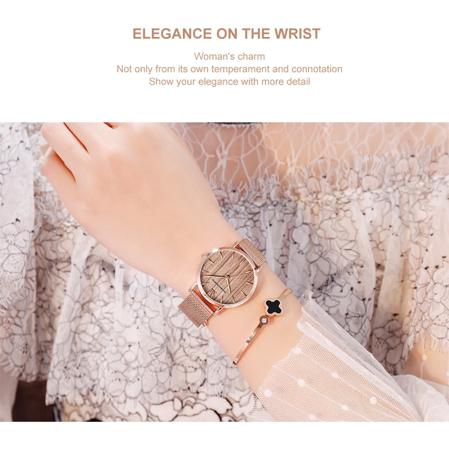 Hannah Martin Reloj Mujer 36 mm - Acero Inoxidable y 19 Colores Disponibles 55