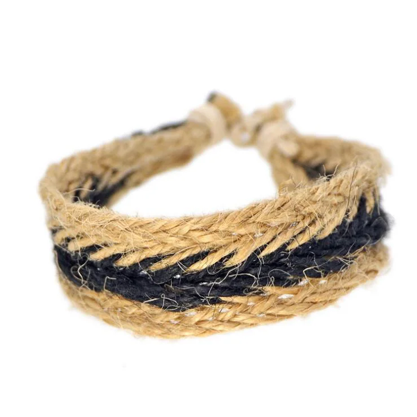 Pulsera Étnica Midofare - Joyería Artesanal Unisex Algodón y Lino 3