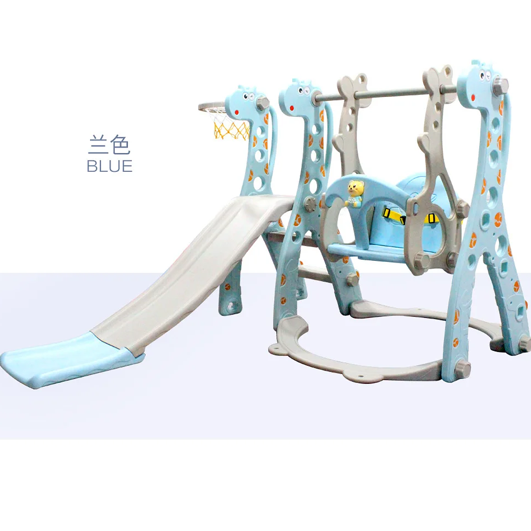 Columpio y Tobogán Infantil CatXaa - Juego de Jirafa para Interior y Exterior 20