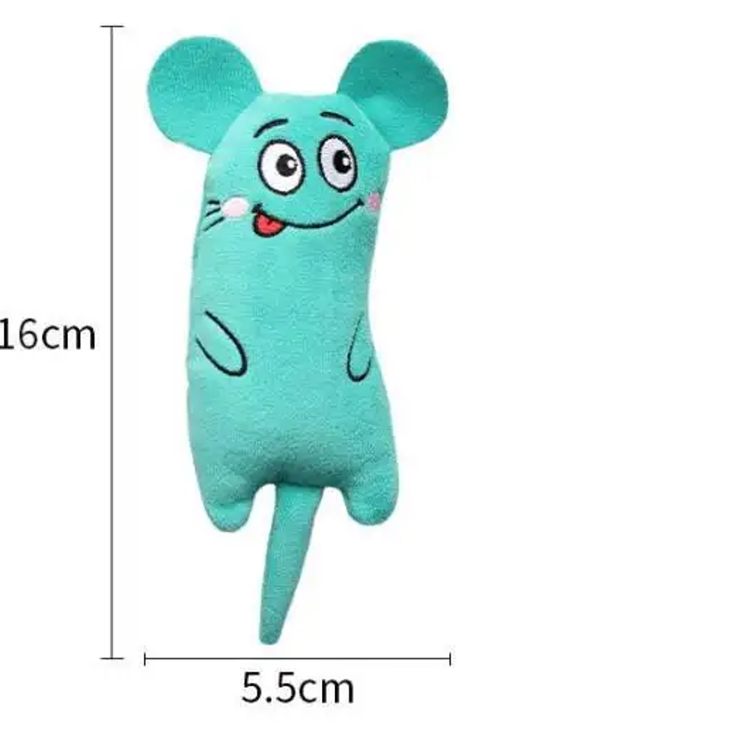 Juguetes de Peluche para Gatos - Mini Ratones con Hierba Gatera y Masticables 10