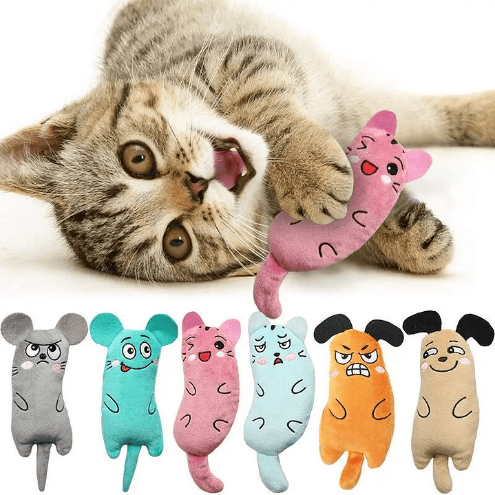 Juguetes de Peluche para Gatos - Mini Ratones con Hierba Gatera y Masticables 11