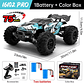 Coche RC WLtoys 16101 Pro - 1:16 4WD Brushless 75 KM/H - Miniatura 9