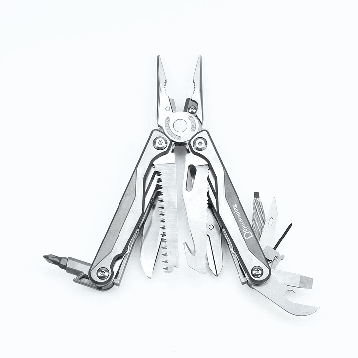 Multiherramienta Daicamping DL7 - Cuchillo Plegable y Alicates con Bolsa Oxford 9