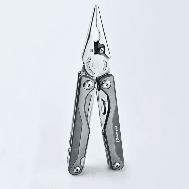 Multiherramienta Daicamping DL7 - Cuchillo Plegable y Alicates con Bolsa Oxford 13