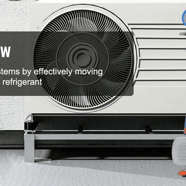 SucceBuy Bomba de Vacío 4CFM A2L - Kit Aire Acondicionado con Manómetros y Mangueras 13