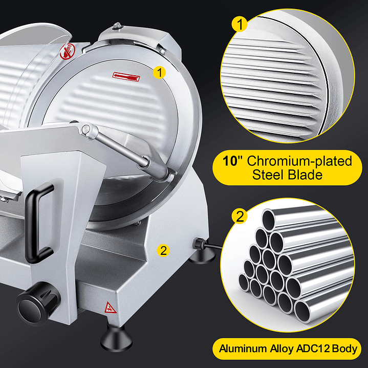 Cortadora de Alimentos Eléctrica VEVOR - Hoja 10