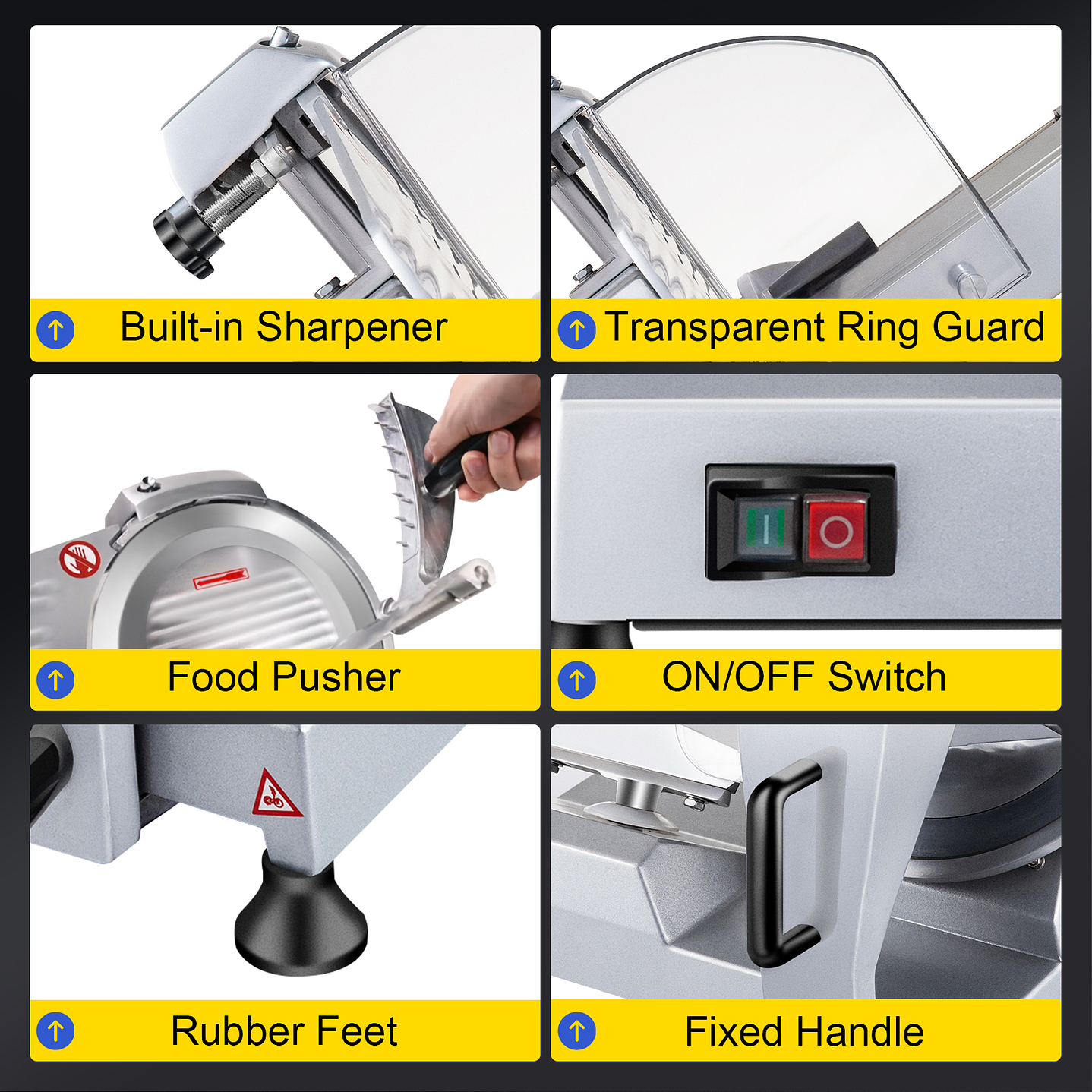 Cortadora de Alimentos Eléctrica VEVOR - Hoja 10