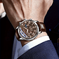 GENEVA Reloj de Lujo Hombre - Cuarzo con Correa de Cuero y Estilo Casual - Miniatura 2